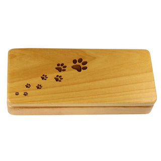 Paws Laser Engraved Maple Pen Gift Box