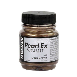 Pearl Ex Powdered Pigments .50 oz - Dark Brown