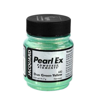 Pearl Ex Powdered Pigments .50 oz - Duo Green-Yellow