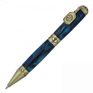 Pickleball Ballpoint Pen Kit in Antique Brass