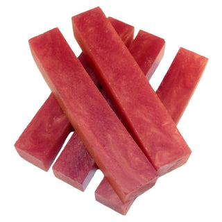 Pink Candy Apple RhinoPlastic Pen Blanks