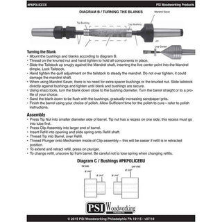 Police Click Pen Kits (PSI)