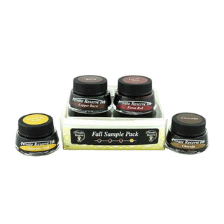 Private Reserve Bottled Ink - Fall Sample Pack (4 Bottles)