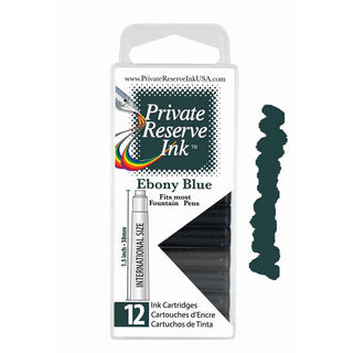 Private Reserve Ink Cartridges - Ebony Blue