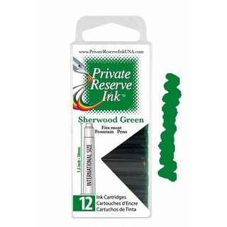 Private Reserve Ink Cartridges - Sherwood Green