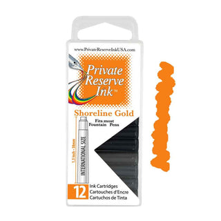 Private Reserve Ink Cartridges - Shoreline Gold
