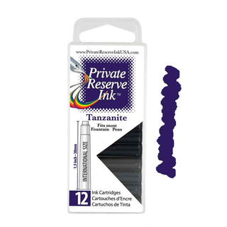 Private Reserve Ink Cartridges - Tanzanite