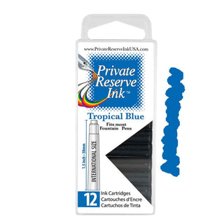 Private Reserve Ink Cartridges - Tropical Blue