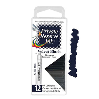 Private Reserve Ink Cartridges - Velvet Black