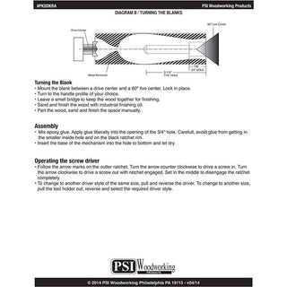 Ratcheting Screwdriver Kit - 7 Functions