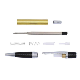 Regency Click Pen Kits. Chrome Parts.