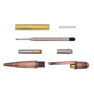 Regency Ballpoint Pen Kits. Antique Copper Parts