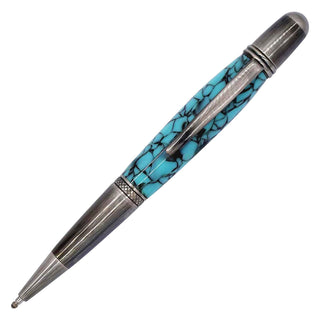 Regency Ballpoint Pen Kits. Antique Gun Metal Front View