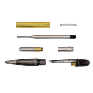 Regency Ballpoint Pen Kits. Antique Gun Metal Parts