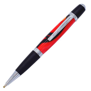 Regency Ballpoint Pen Kits. Chrome & Matt Black Chrome