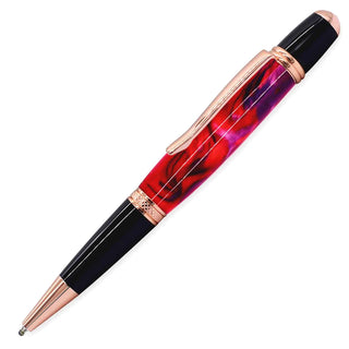 Regency Ballpoint Pen Kits. Copper & Black Chrome