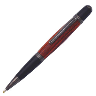 Regency Ballpoint Pen Kits. Gun Metal & Matt Black Chrome.