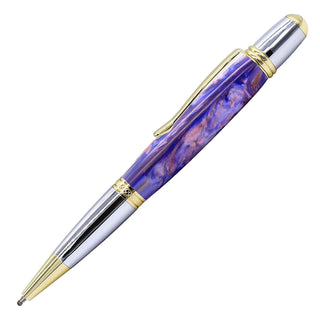 Regency Ballpoint Pen Kits. Gold & Chrome