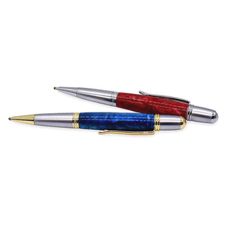 Regency Ballpoint Pen Kits. Satin Chrome Group