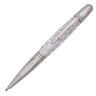 Regency Ballpoint Pen Kits. Stainless Steel Palte Matt Finish. Front view.