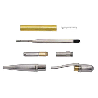 Regency Ballpoint Pen Kits. Stainless Steel Palte Matt Finish. Parts