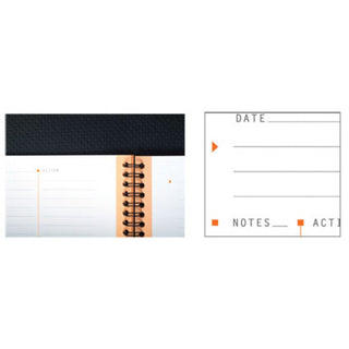 Rhodiactive Business Meeting Book 90 - Textured Cover 6 1/2 x 8 1/4 Lined