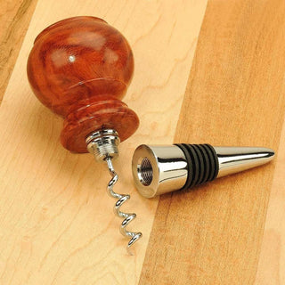 Round Corkscrew/Bottle Stopper Kit