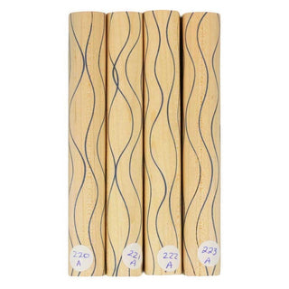 Segmented Serpentine Pen Blanks - Thin Blue Line #220-223A