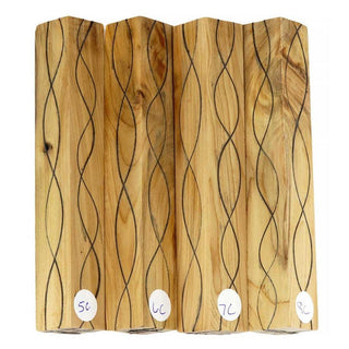 Segmented Serpentine Pen Blanks - Yew #05-08C