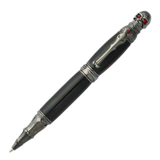 Skull Ballpoint Twist Pen Kits. Gun Metal