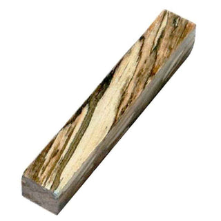 Spalted Hackberry Pen Blanks - Stabilized 15 Degree Cut