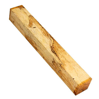 Spalted Tamarind Spindle Blank - 1.5 x 1.5 x 12