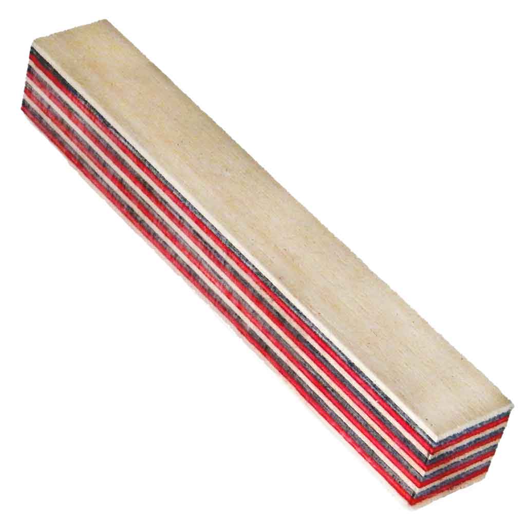 10-Pack Assorted Spectraply Wood Pen Blanks – Vibrant Colored Turning Blanks For Custom Pens