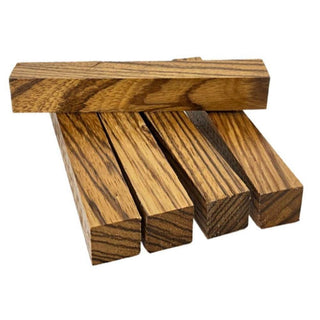 Stabilized Zebrawood Pen Blanks