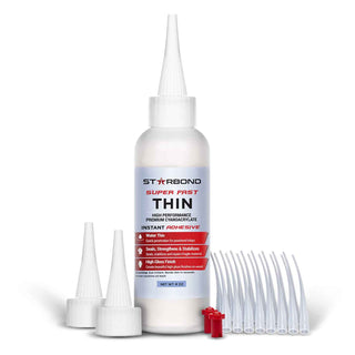 Starbond Super Fast Thin CA Glue. 4 oz bottle