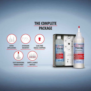 Starbond Super Fast Thin CA Glue. The complete package