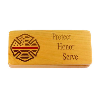 Thin Red Line Pen Box