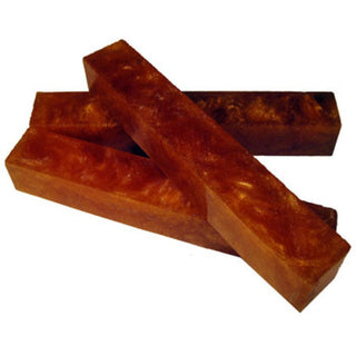 Translucent Ginger Dressing RhinoPlastic Pen Blanks