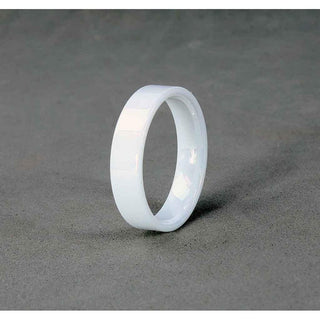 White Ceramic Comfort Ring Cores - 5mm