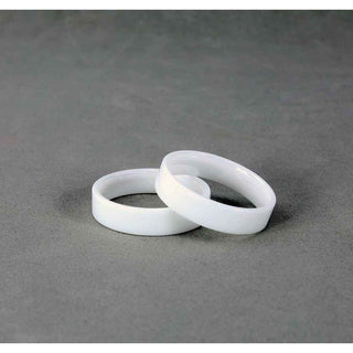 White Ceramic Comfort Ring Cores - 5mm