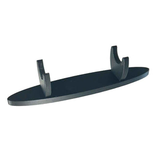 Engraved 3D Printed Single Pen Display Stands. Non-engraved example