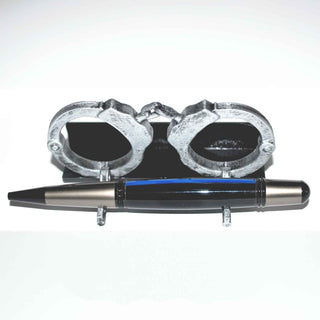 3D Printed Handcuffs Business Card & Pen Holder