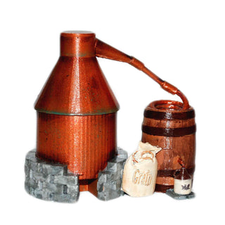 3D Printed Moonshine Still Pen Holder