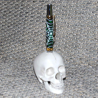 3D Printed Skull Pen Holder