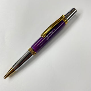 Purple Clouds Poly Resin Blanks