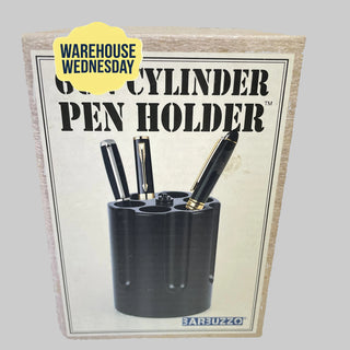 Gun Cylinder Pen Holder, In Box black
