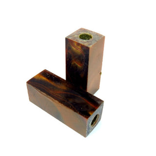 AA Pen Blanks Drilled & Tubed for a Cigar - Firey Brown Embers (AA-D)