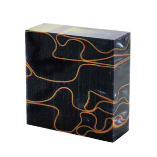 Acrylic Ring Blank - Neon Swirl