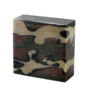 Acrylic Ring Blank - Woodland Camo
