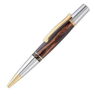 Aero Ballpoint Pen Kit Chrome & Gold